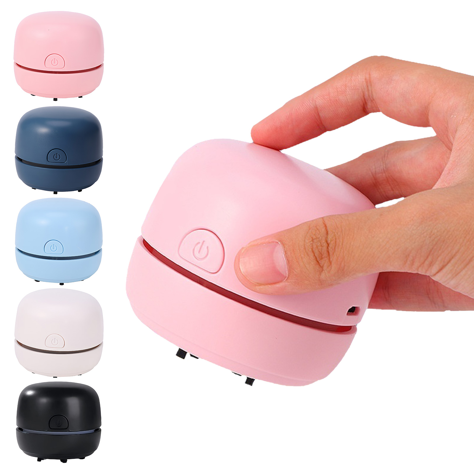 Mini Desktop Vacuum Cleaner For Eraser Dust - Penyedot Debu Mini Portabel Tanpa Kabel,