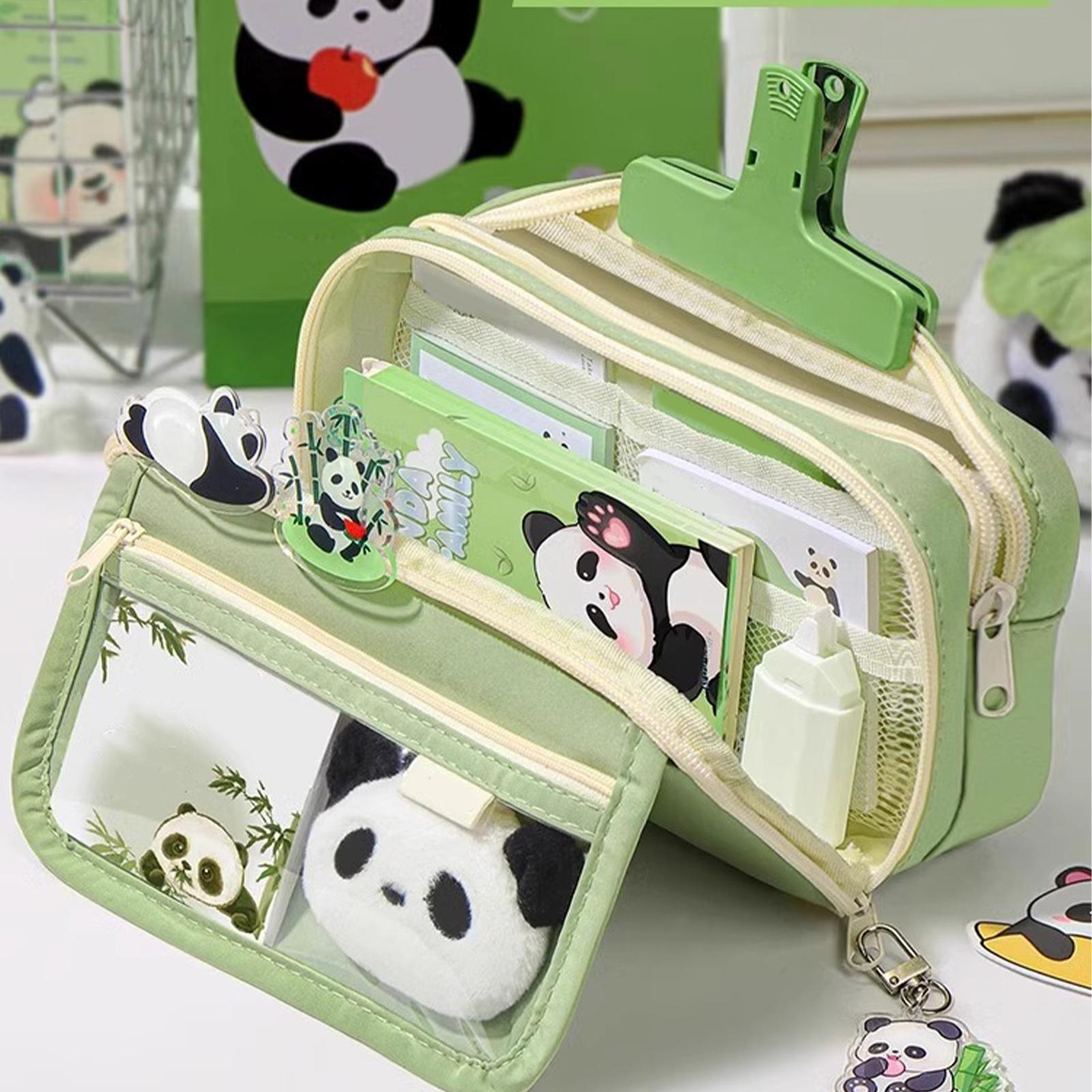 Aesthetic Large Pencil Case Pouch - Tempat Pensil Estetis Tempat Pensil Panda