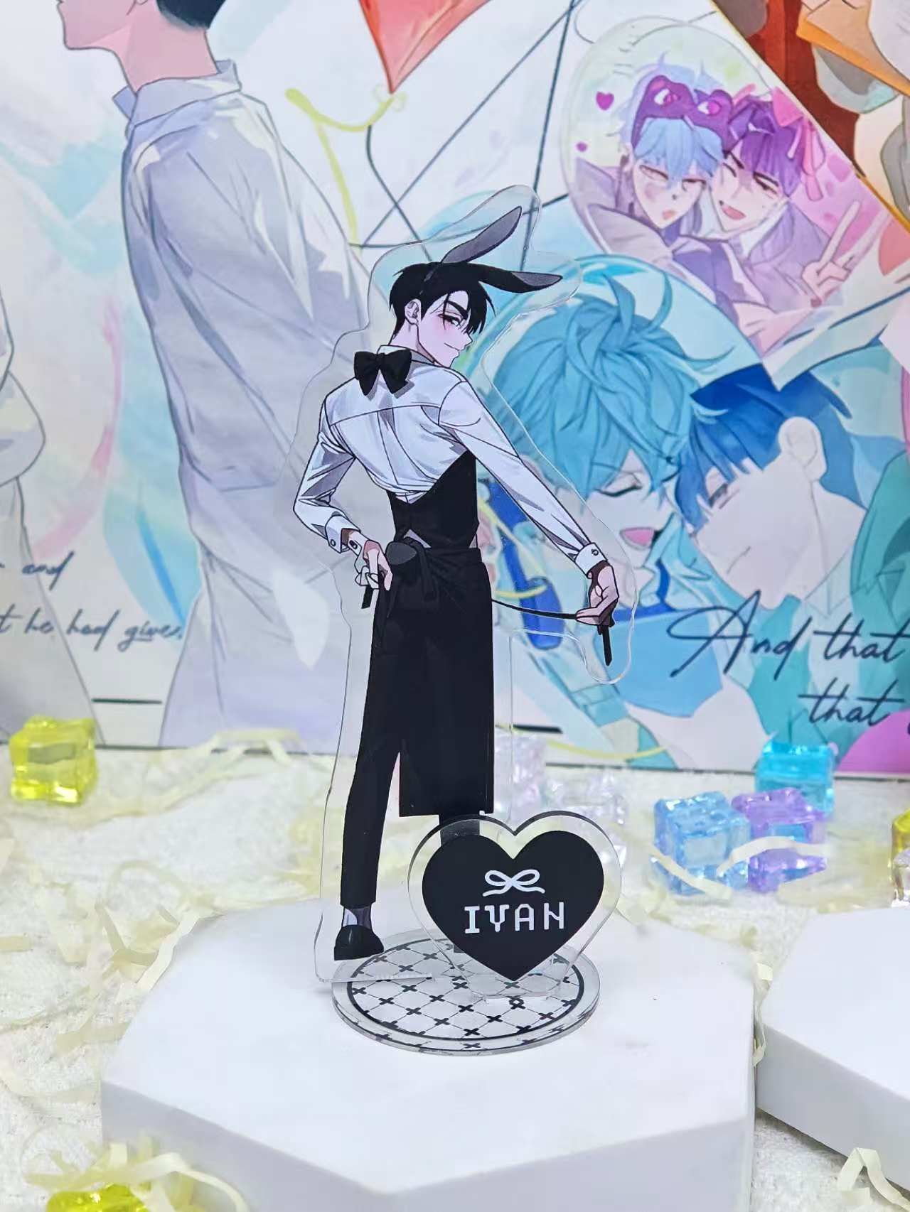 6 buah/1 buah Set Figur Akrili - Desk Accessories ulasan dan harga