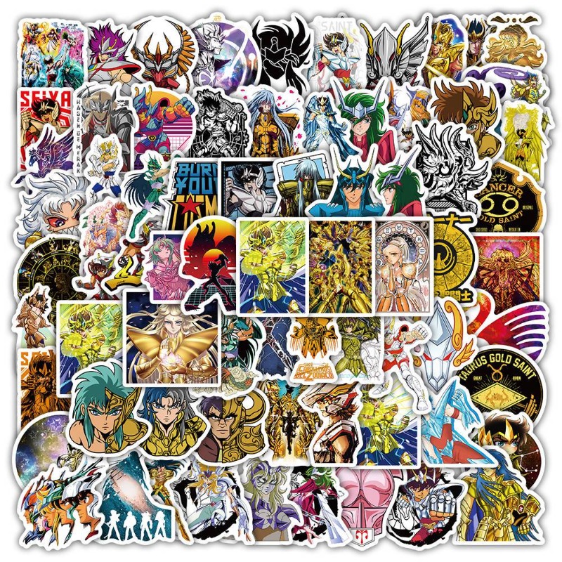 101 Buah Stiker Anime Saint Se - Desk Accessories ulasan dan harga