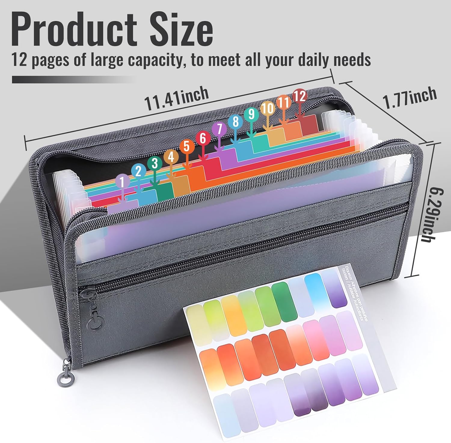 Organizer File Akordion Kecil  - Expandable Accordion File Folder 13 Pockets ulasan dan harga