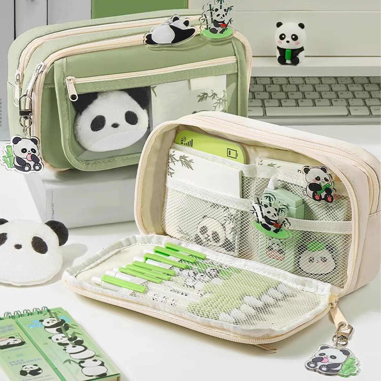 Tempat Pensil Estetis Tempat P - Aesthetic Large Pencil Case Pouch ulasan dan harga