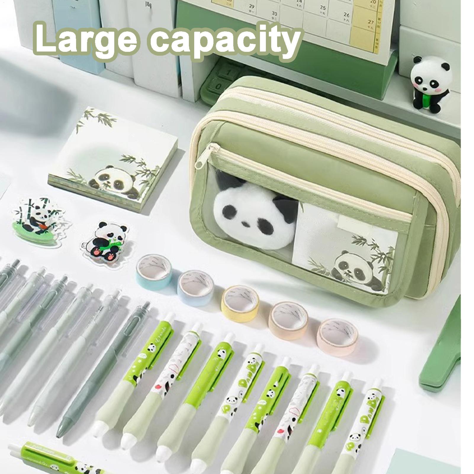 Tempat Pensil Estetis Tempat P - Aesthetic Large Pencil Case Pouch ulasan dan harga