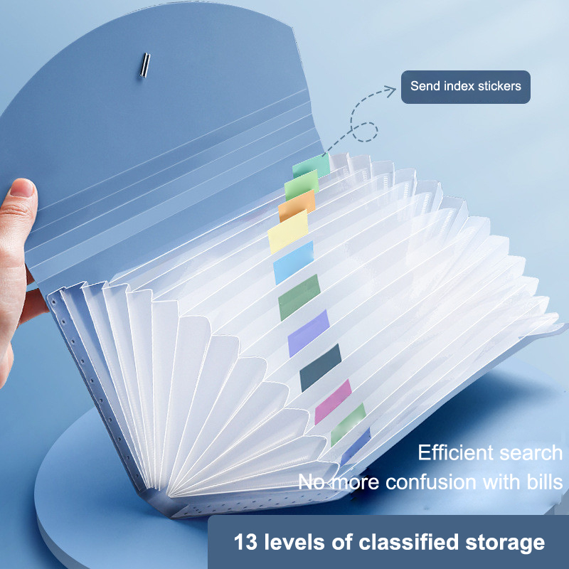 ✰ ✪ Folder File Ekspansi 13 Ka - Expandable Accordion File Folder 13 Pockets ulasan dan harga