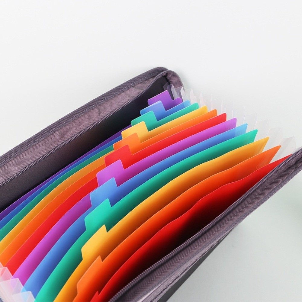13 Kantong, Folder Berkas yang - Expandable Accordion File Folder 13 Pockets ulasan dan harga