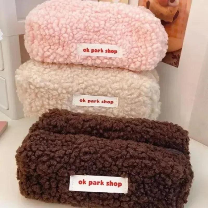Tas Penyimpanan Boneka Domba 2 - Aesthetic Large Pencil Case Pouch ulasan dan harga