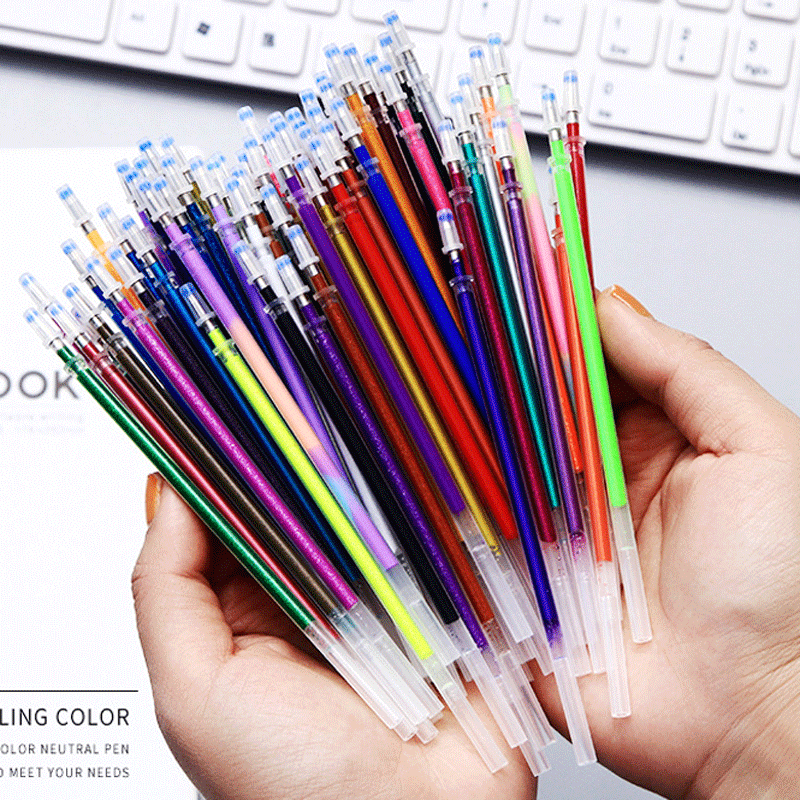 Set Isi Ulang Pena Gel 12/100  - Pastel Highlighter Set Double Ended ulasan dan harga