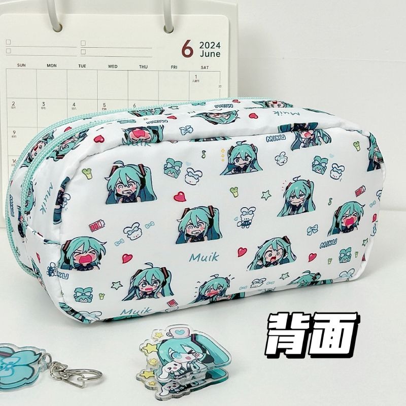 Tas Pensil Hatsune Miku, Desai - Aesthetic Large Pencil Case Pouch ulasan dan harga